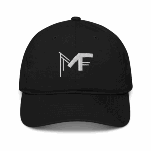 Black MakhoFit Organic Dad Hat