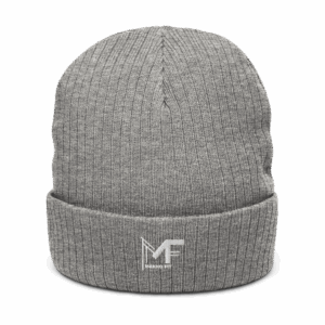 Grey MakhoFit Eco Ribbed Beanie